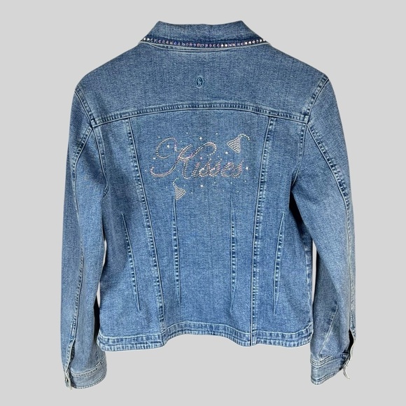 CHRISTINE ALEXANDER Denim Jacket. - Picture 2 of 4
